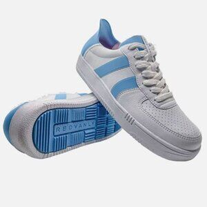 New Men's Redvanly Contender Spikeless Golf Shoes White / Sky Blue